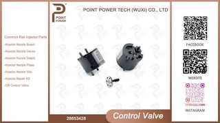 Delphi regelklep voor dieselbrandstofinjector 28653428