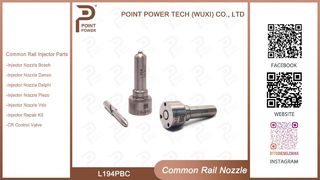 L194PBC Common Rail-mondstuk voor Volvo D13 FH / MACK Delphi-injector BEBE4D24003 21371672