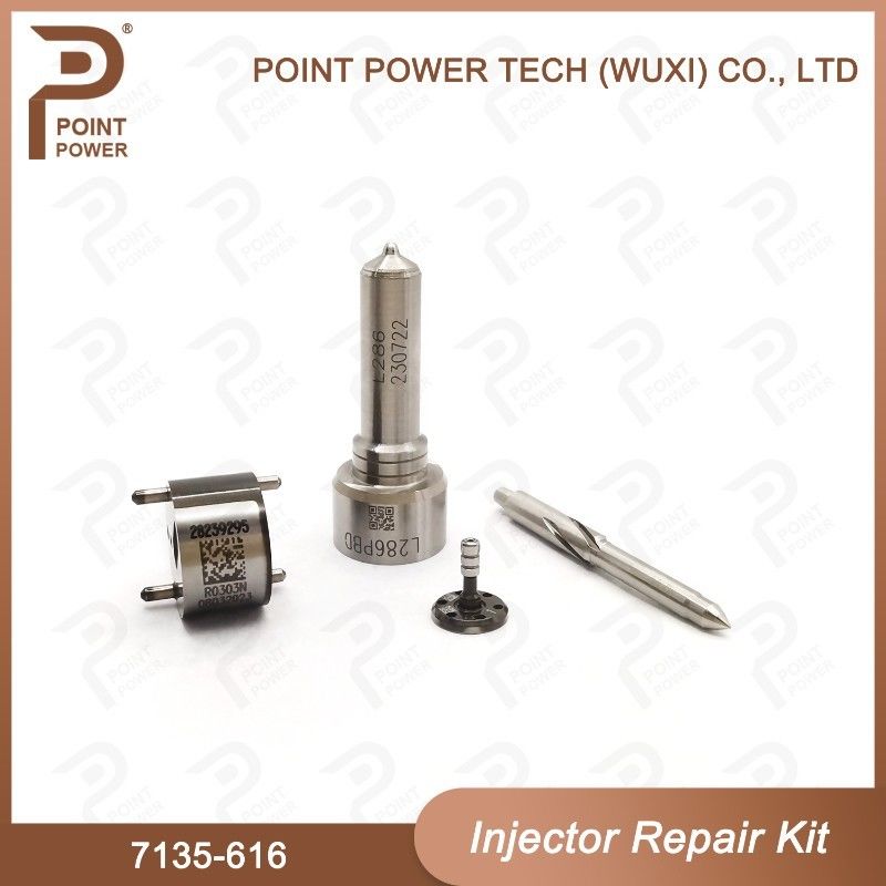 7135-616 Delphi Injector Repair Kit Voor Injector RENAULT 28237259 Nozzle-CVA Kit Met L286PBD Nozzle