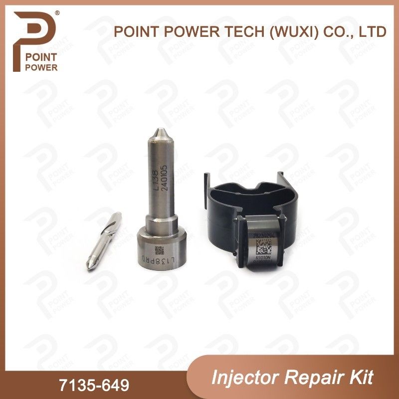 7135-649 Delphi Injector Repair Kit met L138PRD-spuitstuk en 28239294 Control Valve Nozzle-Valve Kit