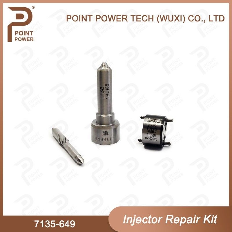 7135-649 Delphi Injector Repair Kit met L138PRD-spuitstuk en 28239294 Control Valve Nozzle-Valve Kit