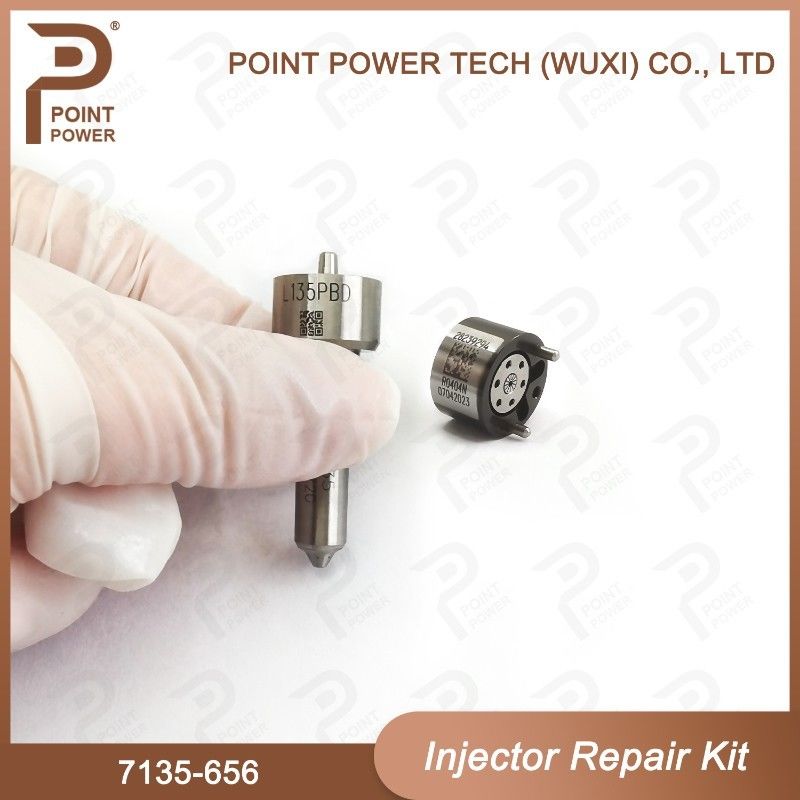 7135-656 Delphi Injector Repair Kit Voor Injector R00504Z Nozzle-Valve Kit Met L135PBD Nozzle