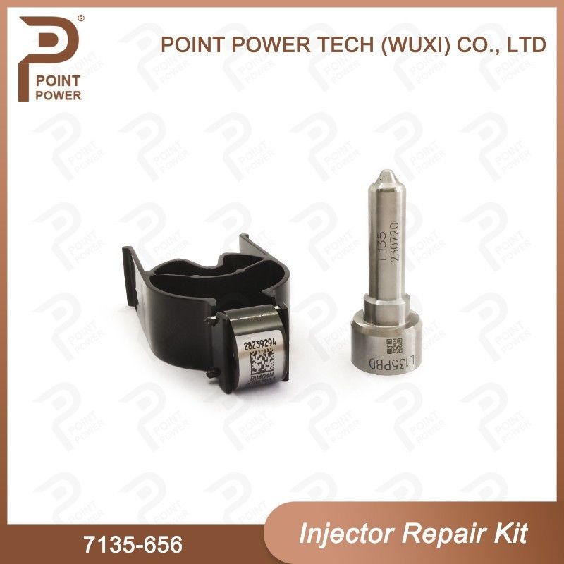 7135-656 Delphi Injector Repair Kit Voor Injector R00504Z Nozzle-Valve Kit Met L135PBD Nozzle