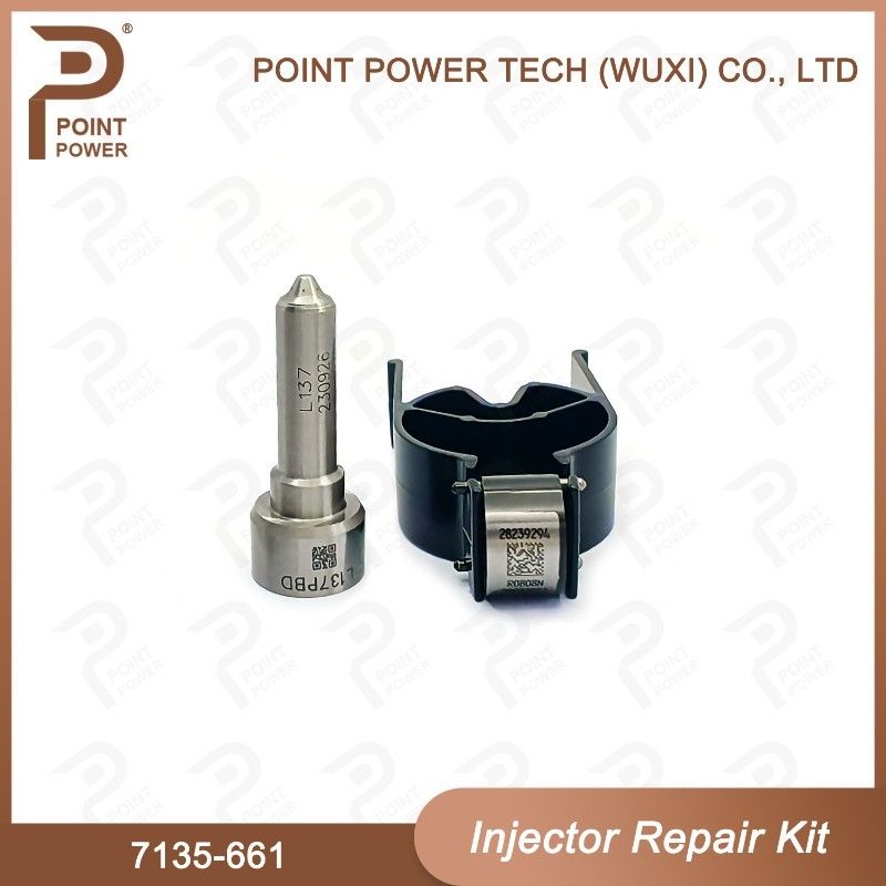 7135-661 Delphi Injector Repair Kit met L137PBD-nozzle en 28239294 Control Valve Nozzle-CVA Kit