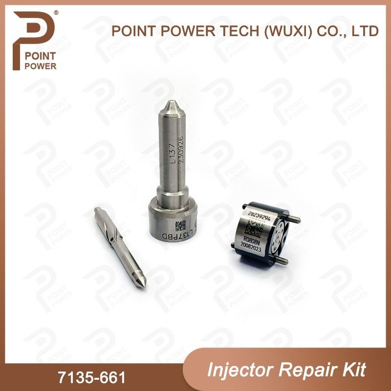 7135-661 Delphi Injector Repair Kit met L137PBD-nozzle en 28239294 Control Valve Nozzle-CVA Kit