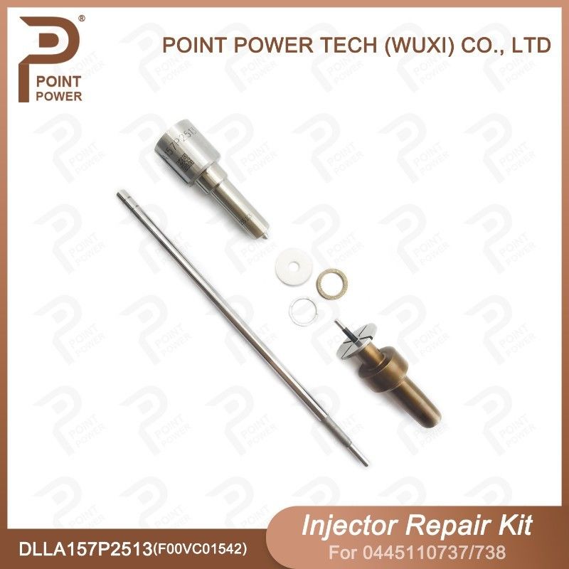 Bosch Injector Repair Kit voor injectoren 0445110737/738 met spuitstuk DLLA157P2513