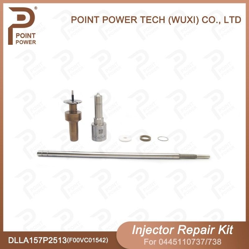 Bosch Injector Repair Kit voor injectoren 0445110737/738 met spuitstuk DLLA157P2513