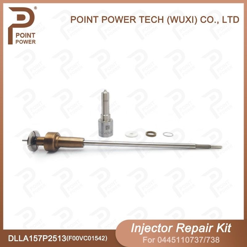Bosch Injector Repair Kit voor injectoren 0445110737/738 met spuitstuk DLLA157P2513