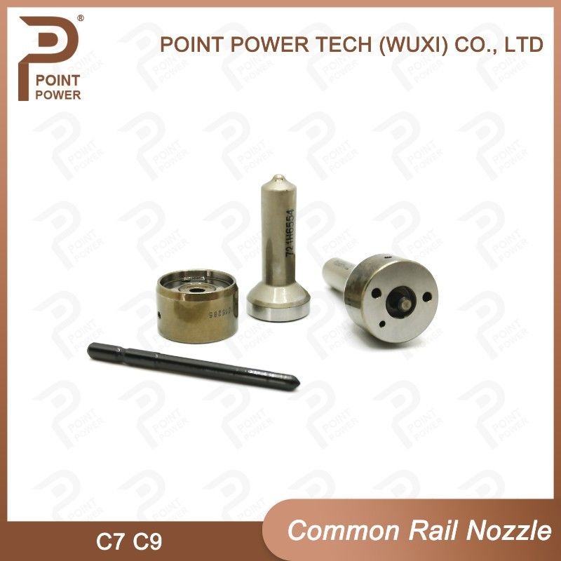 C9 Common Rail Injector Nozzle High Speed Steel Black ISO9001 diesel injectie nozzle