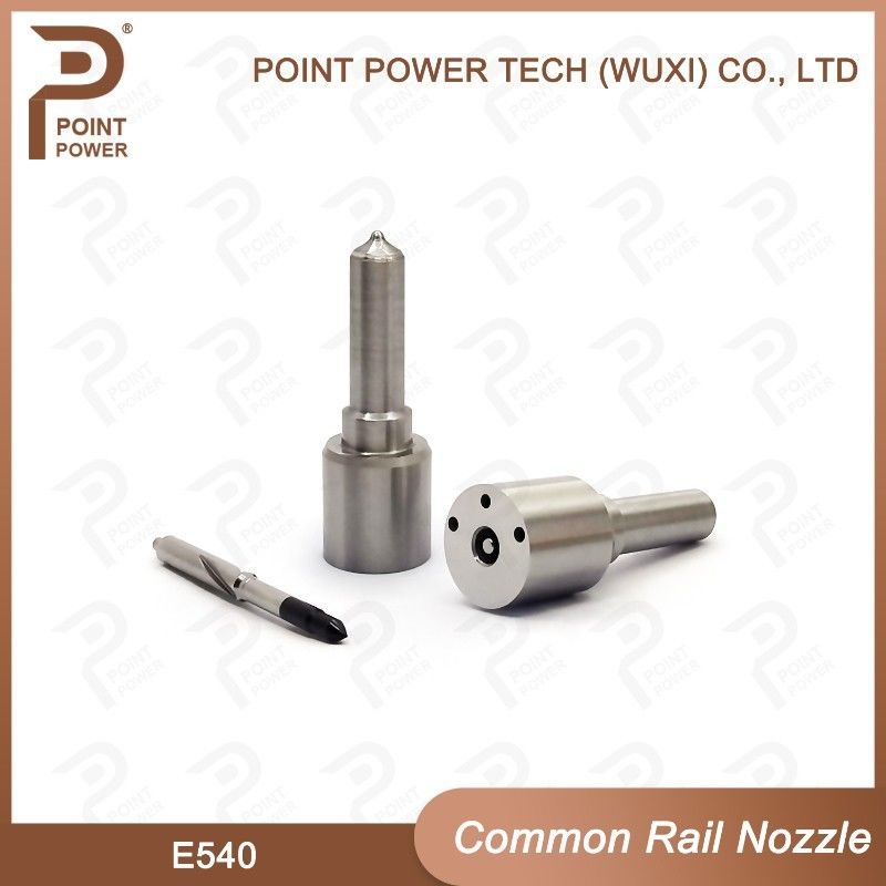 E540 Delphi Common Rail Nozzle High Speed Steel Silver ISO9001 diesel brandstof injector nozzle