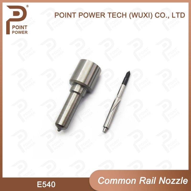 E540 Delphi Common Rail Nozzle High Speed Steel Silver ISO9001 diesel brandstof injector nozzle