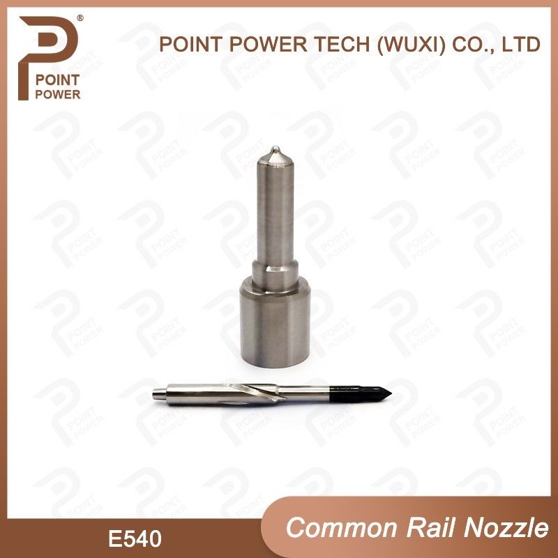E540 Delphi Common Rail Nozzle High Speed Steel Silver ISO9001 diesel brandstof injector nozzle