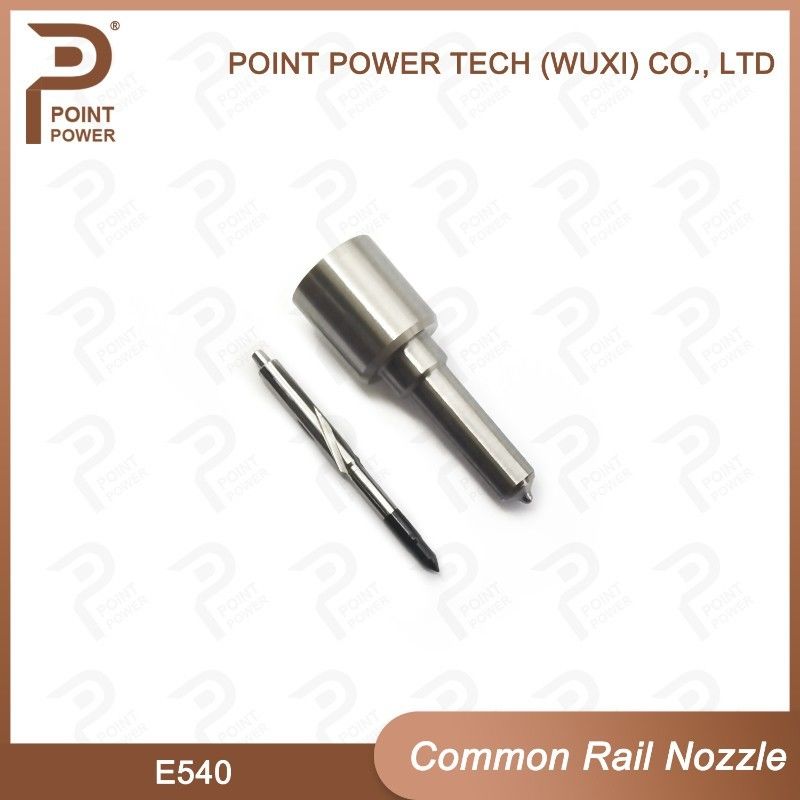 E540 Delphi Common Rail Nozzle High Speed Steel Silver ISO9001 diesel brandstof injector nozzle