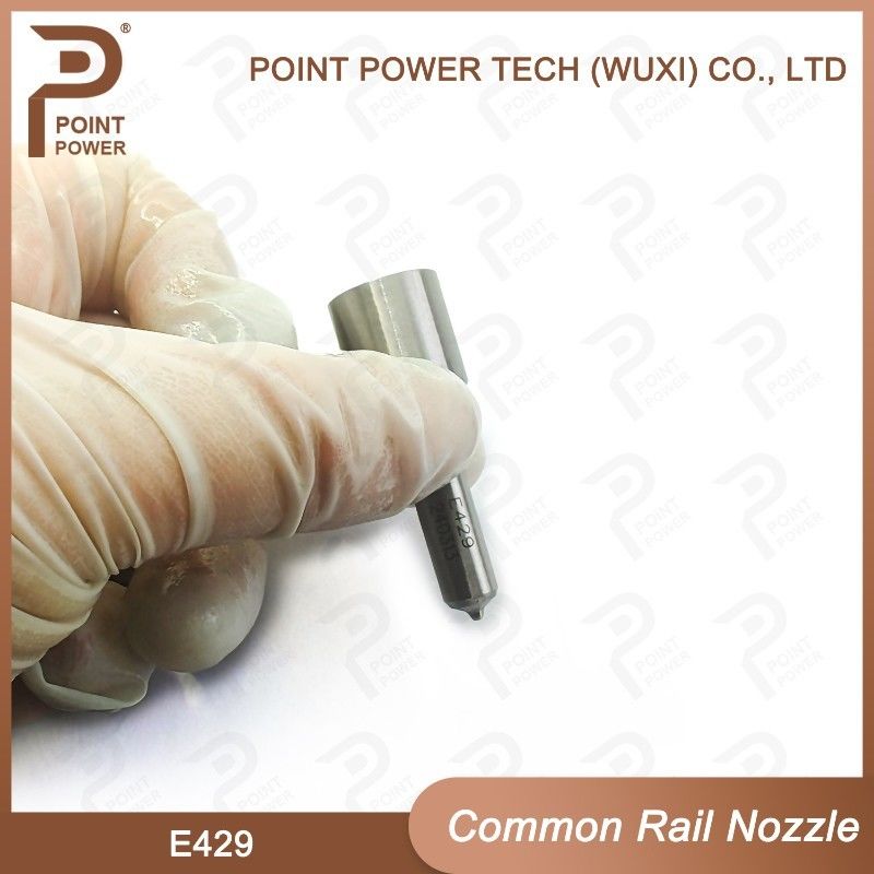 E429 Injector Delphi Common Rail-spuitmond Hogesnelheidsstaal Zilverkleurige dieselinjectorspuitmond