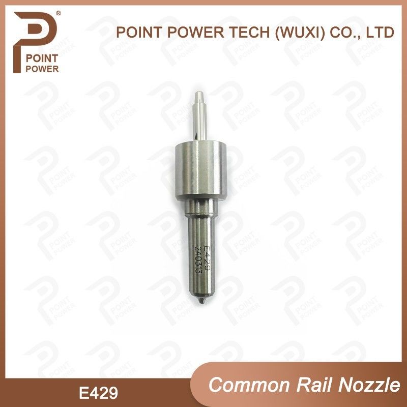 E429 Injector Delphi Common Rail-spuitmond Hogesnelheidsstaal Zilverkleurige dieselinjectorspuitmond