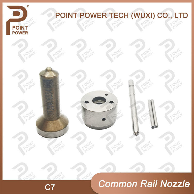 Lichte 0,03 kg High Speed Steel C7 Common Rail Injector Nozzle voor een betere efficiëntie