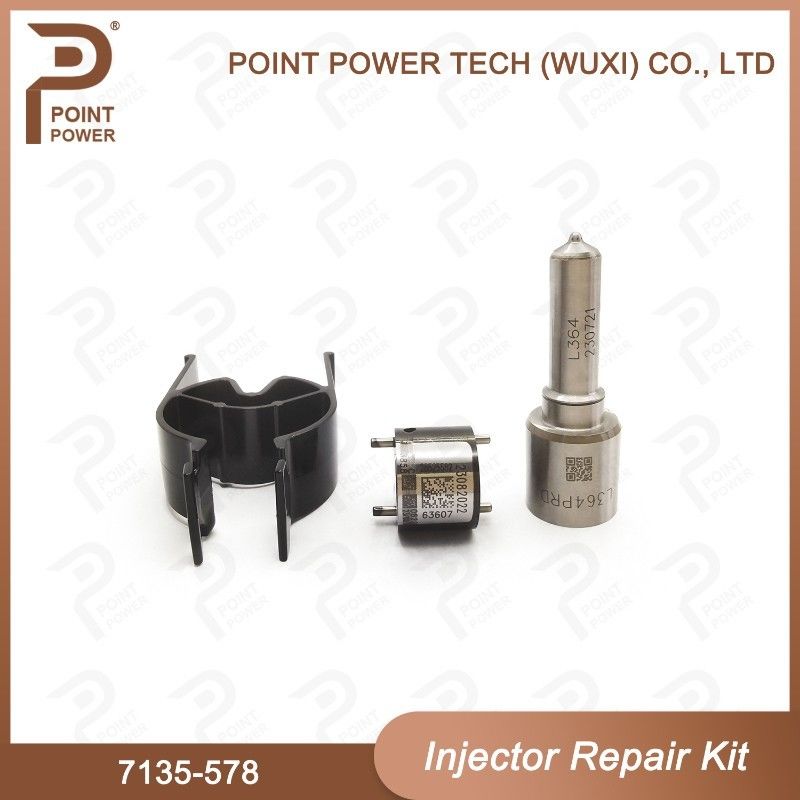CVA-kits voor spuitstukken 7135-578 Delphi Injector Repair Kit voor Injector 28264952 Includeert spuitstuk H364 en klep 28237576, GMDAT Z20D