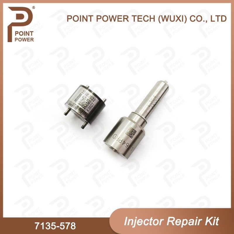 CVA-kits voor spuitstukken 7135-578 Delphi Injector Repair Kit voor Injector 28264952 Includeert spuitstuk H364 en klep 28237576, GMDAT Z20D