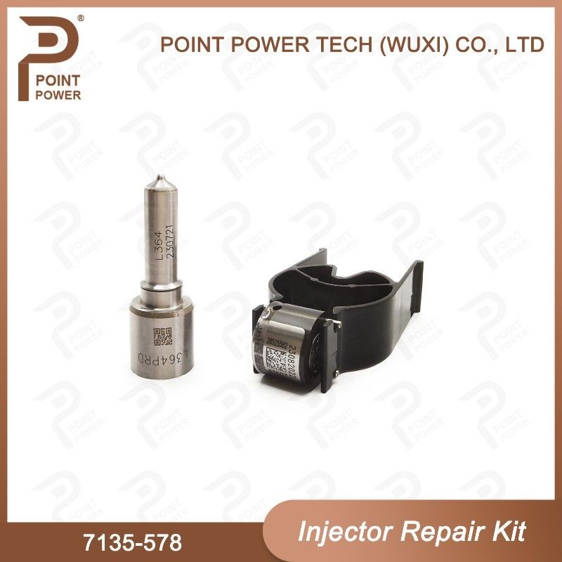 CVA-kits voor spuitstukken 7135-578 Delphi Injector Repair Kit voor Injector 28264952 Includeert spuitstuk H364 en klep 28237576, GMDAT Z20D