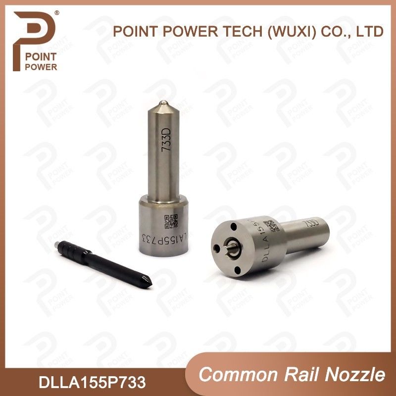 DLLA155P733 Denso Common Rail Injector Nozzle High Speed Steel For Injector 095000-0245 Toegepaste HINO 700