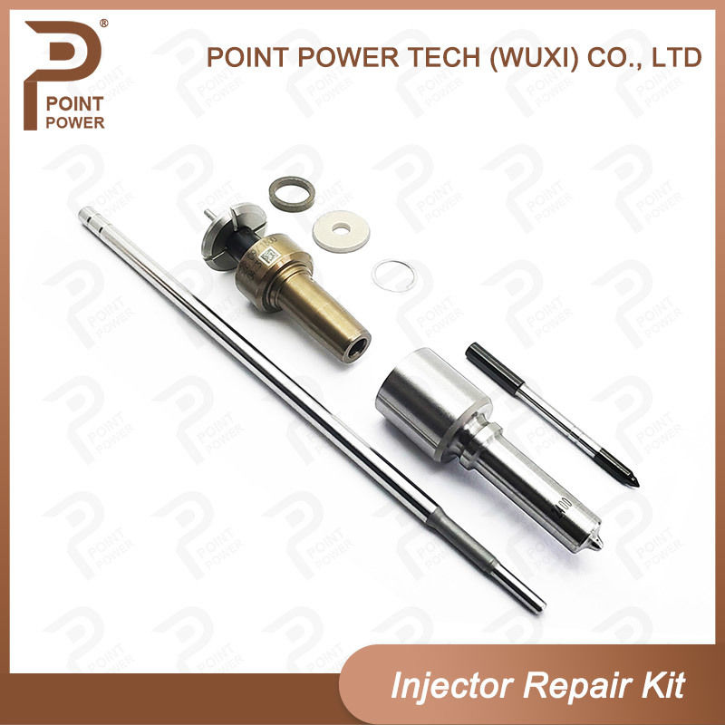 Bosch-reparatiesets omvatten mondstuk #DLLA155P2400 en klep # F00VC01516 voor injector 0445110574