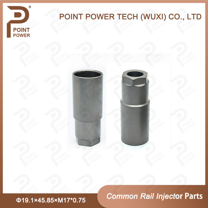 Dieselbrandstofinspuiters, reserveonderdelen, spuitstuk knoopkap, maat Φ19.1×45.85×M17*0.75Voor piezo-injector 115069