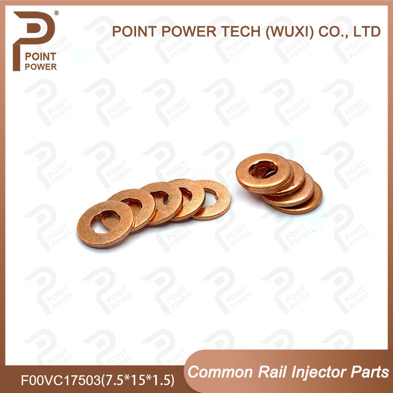 F00VC17503 Injector Nozzle Copper Washer F00V C17 503 Size 7.5*15*1.5 Diesel Sprayer Gasket For Shim