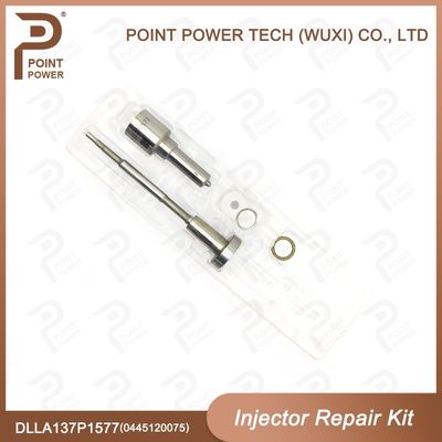 0445120075 Injector reparatieset inclusief nozzle DLLA137P1577 en klep F00RJ01278